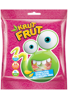 Жевательный мармелад KRUT FRUT Змейка 70г